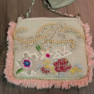 beaded/embroidered Crossbody bag